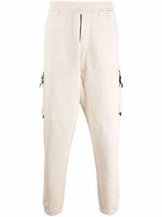 Stone Island спортивные брюки с нашивкой-логотипом