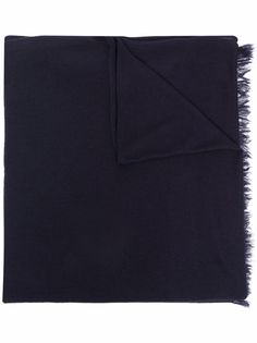 Jil Sander шарф с бахромой