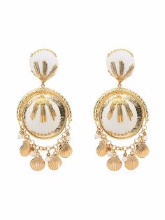 Raisavanessa серьги с ракушками