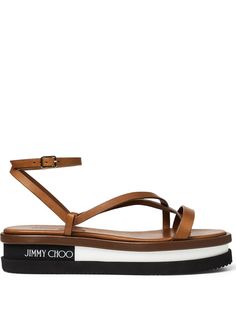 Jimmy Choo сандалии Pine на плоской подошве