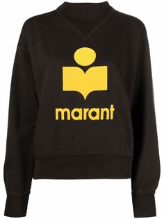 Isabel Marant Étoile толстовка Moby с логотипом