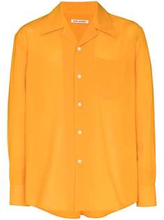 Our Legacy рубашка Loco с косым воротником