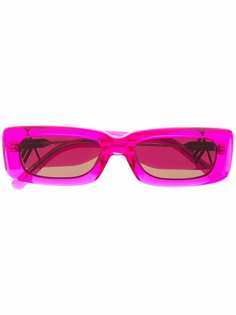 Linda Farrow солнцезащитные очки Mini Marfa в прямоугольной оправе
