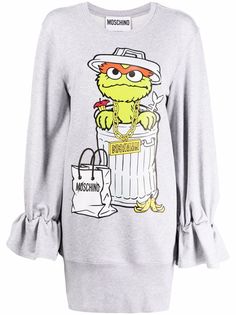 Moschino Sesame Street© fleece dress