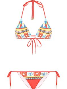 Dolce & Gabbana бикини с графичным принтом
