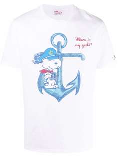 Mc2 Saint Barth футболка с принтом Snoopy