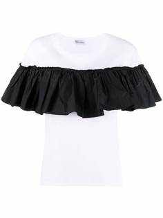 RED Valentino футболка с оборками