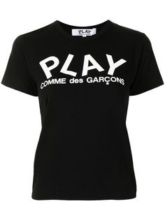 Comme Des Garçons Play футболка с логотипом