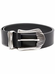 IRO decorative-buckle leather belt