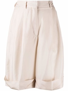 Alberto Biani knee-length silk shorts