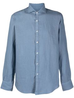 Canali рубашка узкого кроя