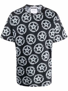 Moschino футболка с логотипом