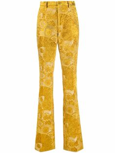Etro patterned-jacquard tailored trousers