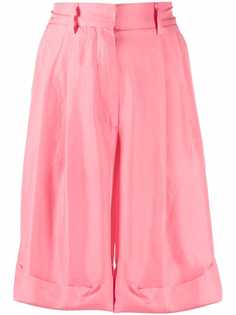 Alberto Biani knee-length silk shorts