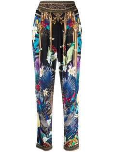 Camilla floral-print harem pants