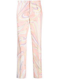 Emilio Pucci брюки с принтом Vortici