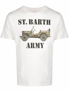 Mc2 Saint Barth футболка с принтом Army