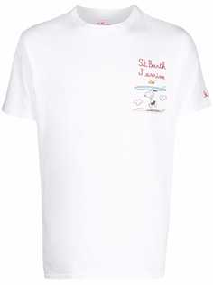 Mc2 Saint Barth футболка с вышивкой Jarrive