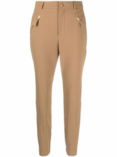 Boutique Moschino брюки кроя слим с декором Equestrian