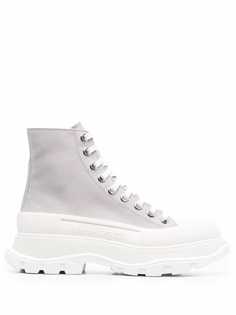 Alexander McQueen высокие кеды Tread Slick