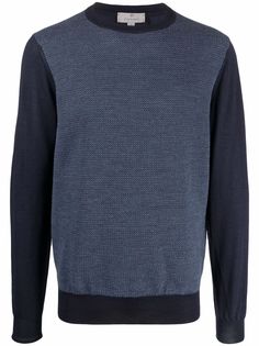 Canali свитер в двух тонах