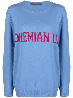 Alberta Ferretti intarsia-knit jumper