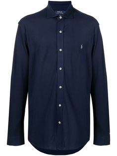 Polo Ralph Lauren рубашка с вышитым логотипом