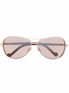 LIU JO aviator frame sunglasses
