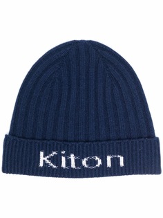 Kiton кашемировая шапка бини с логотипом