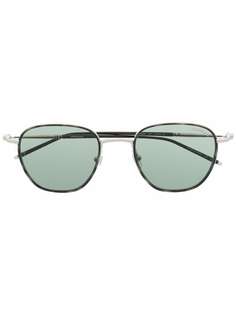 Montblanc round-frame tinted sunglasses