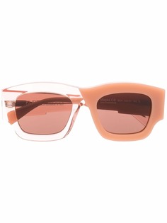 Kuboraum C8 two-tone sunglasses