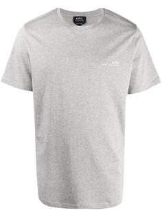 A.P.C. logo detail T-shirt