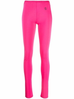 MM6 Maison Margiela легинсы с принтом