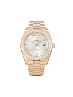 Rolex наручные часы Day-Date pre-owned 40 мм 2021-го года