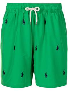 Polo Ralph Lauren плавки-шорты с вышитым логотипом