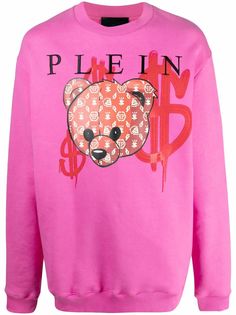 Philipp Plein толстовка Teddy Bear с логотипом