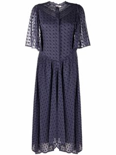 Isabel Marant Étoile платье макси Turin с вышивкой