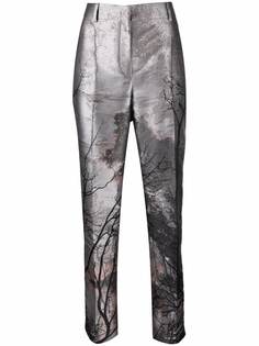 Alberta Ferretti straight-leg tailored trousers
