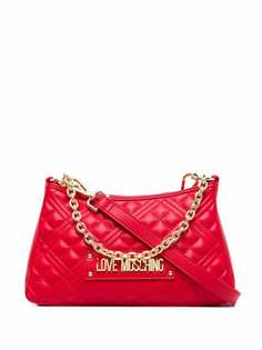 Love Moschino стеганая сумка на плечо с логотипом