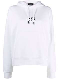Dsquared2 худи с кулиской и логотипом