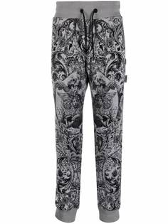 Philipp Plein спортивные брюки с принтом