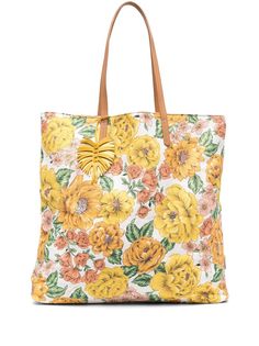 Zimmermann сумка-тоут с цветочным принтом