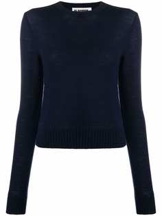 Jil Sander джемпер тонкой вязки с круглым вырезом