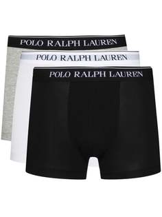 Polo Ralph Lauren комплект из трех трусов-брифов с логотипом