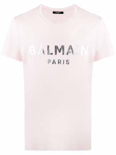 Balmain футболка с логотипом