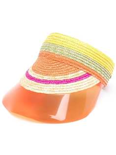 Missoni Mare плетеный козырек с контрастными полосками