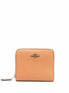 Coach кошелек в стиле колор-блок на молнии