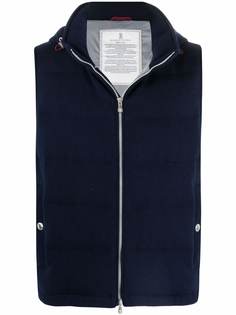 Brunello Cucinelli дутый жилет