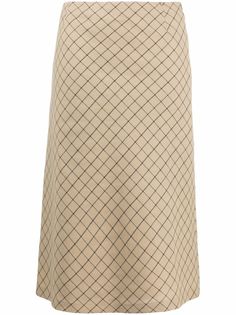 Maison Margiela юбка в клетку