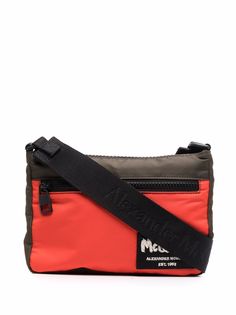 Alexander McQueen сумка на плечо с нашивкой-логотипом